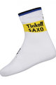 BONAVELO Șosete clasice de ciclism - TINKOFF SAXO  - alb