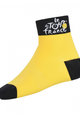 BONAVELO Șosete clasice de ciclism - TOUR DE FRANCE  - galben/negru