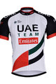 BONAVELO Tricou de ciclism cu mânecă scurtă - UAE 2018 - negru/roșu/alb