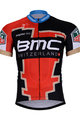 Tricou de ciclism cu mânecă scurtă - BMC 2018 KIDS - roșu/negru