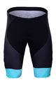 BONAVELO Pantaloni scurți de ciclism fără bretele - BORA 2019 KIDS - negru