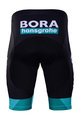 BONAVELO Pantaloni scurți de ciclism fără bretele - BORA 2019 KIDS - negru