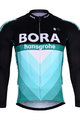 BONAVELO Tricou de ciclism cu mânecă lungă de vară - BORA 2019 SUMMER - negru/verde