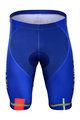 BONAVELO Pantaloni scurți de ciclism fără bretele - BAHRAIN MERIDA 2019 - albastru