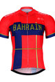 BONAVELO Tricou de ciclism cu mânecă scurtă - BAHRAIN MERIDA 2019 - albastru/roșu