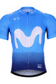 BONAVELO Tricou de ciclism cu mânecă scurtă - MOVISTAR 2019 - albastru