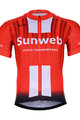 BONAVELO Tricou de ciclism cu mânecă scurtă - SUNWEB 2019 - roșu
