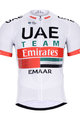 BONAVELO Tricou de ciclism cu mânecă scurtă - UAE 2019 - alb