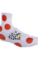 BONAVELO Încălzitoare pantofi de ciclism - TOUR DE FRANCE - alb/roșu
