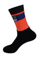 Șosete clasice de ciclism - BAHRAIN MERIDA 2019 - negru/albastru/roșu