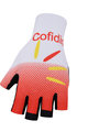 BONAVELO Mănuși de ciclism fără degete - COFIDIS 2020 - roșu/alb