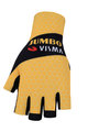 BONAVELO Mănuși de ciclism fără degete - JUMBO-VISMA 2020 - negru/galben