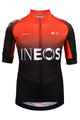 BONAVELO Tricou de ciclism cu mânecă scurtă - INEOS 2020 KIDS - roșu/negru