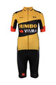 BONAVELO Tricoul și pantaloni scurți de ciclism - JUMBO-VISMA '20 KIDS - galben/negru