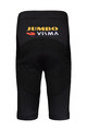 BONAVELO Pantaloni scurți de ciclism fără bretele - JUMBO-VISMA '20 KIDS - negru