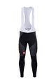 BONAVELO Pantaloni de ciclism lungi cu bretele - JUMBO-VISMA 2020 WNT - negru
