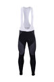 BONAVELO Pantaloni de ciclism lungi cu bretele - MOVISTAR 2020 WINTER - negru