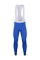 BONAVELO Pantaloni de ciclism lungi cu bretele - QUICKSTEP 2020 WNT - albastru