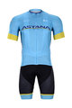 BONAVELO Tricoul și pantaloni scurți de ciclism - ASTANA 2020 - albastru