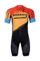 BONAVELO Tricoul și pantaloni scurți de ciclism - BAHRAIN MCLAREN 2020 - galben/roșu/negru