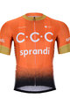 BONAVELO Tricou de ciclism cu mânecă scurtă - CCC 2020 - portocaliu
