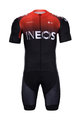 BONAVELO Tricoul și pantaloni scurți de ciclism - INEOS 2020 - negru/roșu