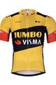 BONAVELO Tricou de ciclism cu mânecă scurtă - JUMBO-VISMA 2020 - galben/negru