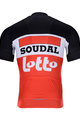 BONAVELO Tricou de ciclism cu mânecă scurtă - LOTTO SOUDAL 2020 - negru/roșu