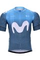BONAVELO Tricou de ciclism cu mânecă scurtă - MOVISTAR 2020 - albastru