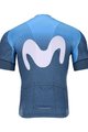 BONAVELO Tricou de ciclism cu mânecă scurtă - MOVISTAR 2020 - albastru