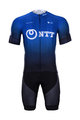 BONAVELO Tricoul și pantaloni scurți de ciclism - NTT 2020 - negru/albastru