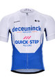 BONAVELO Tricou de ciclism cu mânecă scurtă - QUICKSTEP 2020 - albastru/alb