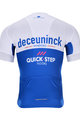 BONAVELO Tricou de ciclism cu mânecă scurtă - QUICKSTEP 2020 - albastru/alb