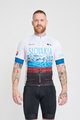 BONAVELO Tricou de ciclism cu mânecă scurtă - SLOVAKIA - roșu/alb/negru/albastru