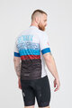 BONAVELO Tricou de ciclism cu mânecă scurtă - SLOVAKIA - alb/roșu/albastru/negru