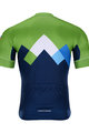 BONAVELO Tricoul și pantaloni scurți de ciclism - SLOVENIA - negru/verde/albastru
