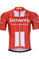BONAVELO Tricou de ciclism cu mânecă scurtă - SUNWEB 2020 - roșu
