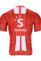 BONAVELO Tricou de ciclism cu mânecă scurtă - SUNWEB 2020 - roșu