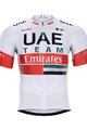 BONAVELO Tricou de ciclism cu mânecă scurtă - UAE 2020 - alb
