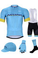 BONAVELO Mega set de ciclism - ASTANA 2020 - albastru/negru