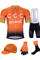 BONAVELO Mega set de ciclism - CCC 2020 - portocaliu/negru