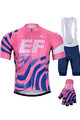 BONAVELO Mega set de ciclism - EDUCATION FIRST 2020 - roz/albastru