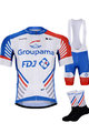 BONAVELO Mega set de ciclism - GROUPAMA FDJ 2020 - roșu/albastru/alb