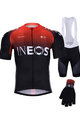 BONAVELO Mega set de ciclism - INEOS 2020 - negru/roșu
