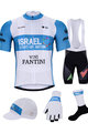 BONAVELO Mega set de ciclism - ISRAEL 2020 - negru/alb/albastru