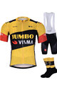 BONAVELO Mega set de ciclism - JUMBO-VISMA 2020 - galben/negru