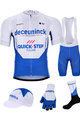 BONAVELO Mega set de ciclism - QUICKSTEP 2020 - albastru/galben