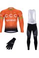 BONAVELO Mega set de ciclism - CCC 2020 WNT - portocaliu/negru