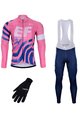BONAVELO Mega set de ciclism - EDUCATION F 2020 WNT - roz/albastru