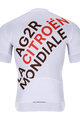 BONAVELO Tricou de ciclism cu mânecă scurtă - AG2R CITROËN 2022  - alb